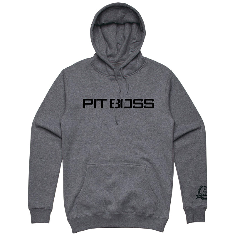 Men’s Gunmetal Heather Logo Hoody