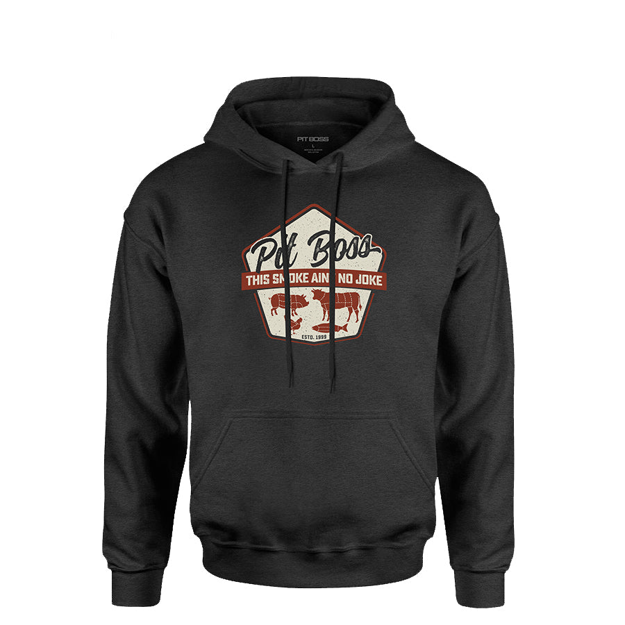 Pit Boss Masters of Smoke Hoody - Charcoal Heather