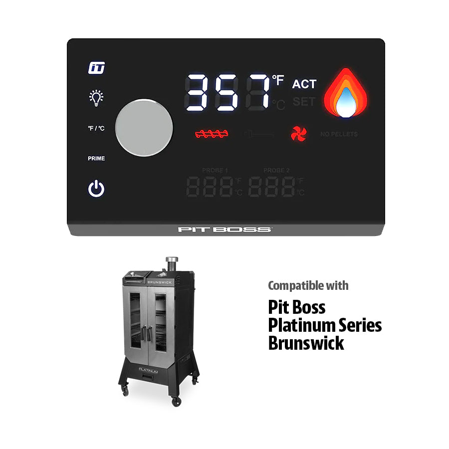 Pit Boss Replacement Control Board - VS Platinum - BT/Wifi, 2 Probes