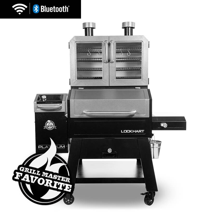 Pit Boss Lockhart Platinum Pellet/Smoker Combo Grill