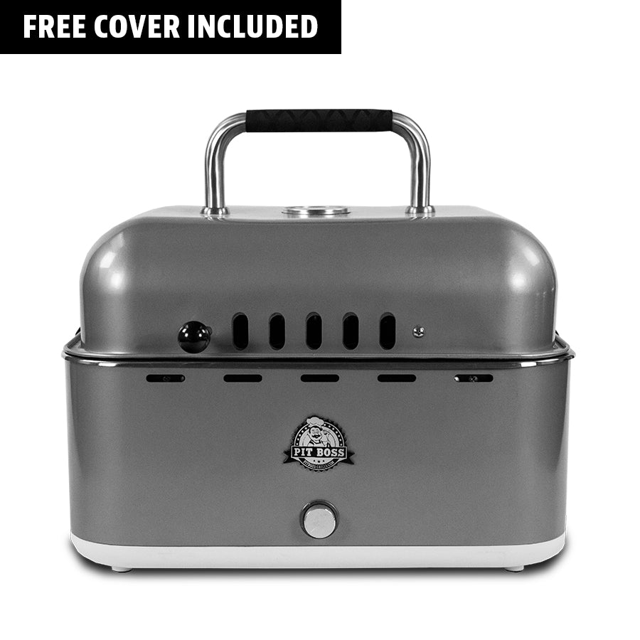 Pit Boss Portable Charcoal Grill - Grey - PBCSL200